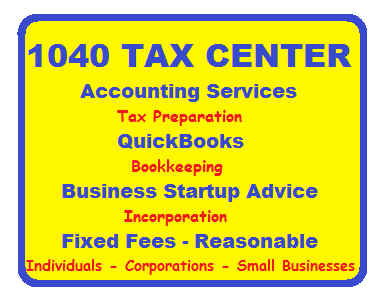 tax preparation services